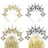 Lolita Halo Headband Elegant Alloy Hair Accessory Secure Fit For Themed Events Cosplay