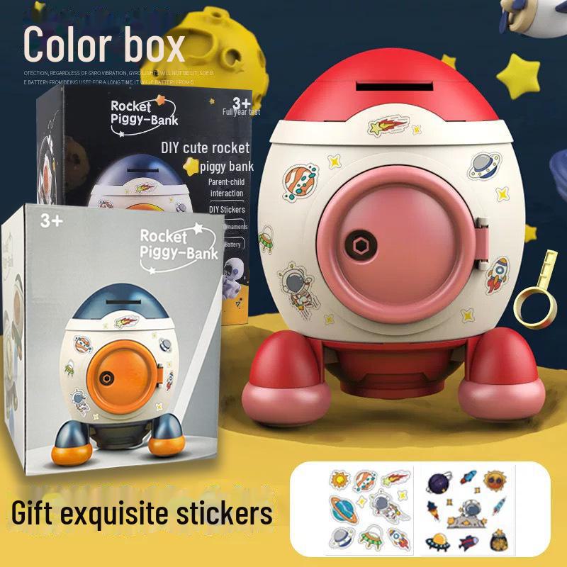 Копилка-ракета своими руками для детей – большая емкость, креативная и безопасная подарочная игрушка