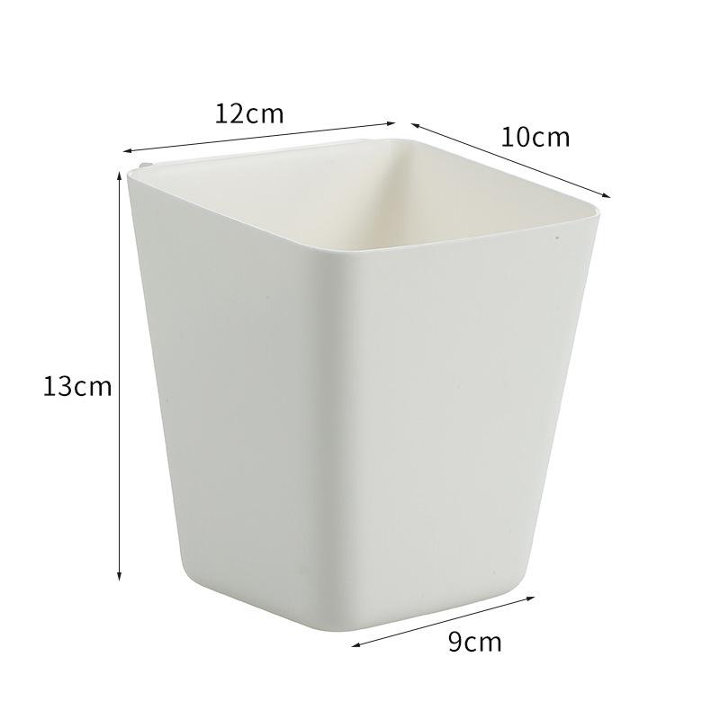 Подвесная корзина на настольную тележку и органайзер для рабочего стола в общежитии: Тележка для косметики, ящик для хранения, подвесная трубка, держатель для ручек и ведро для хранения.