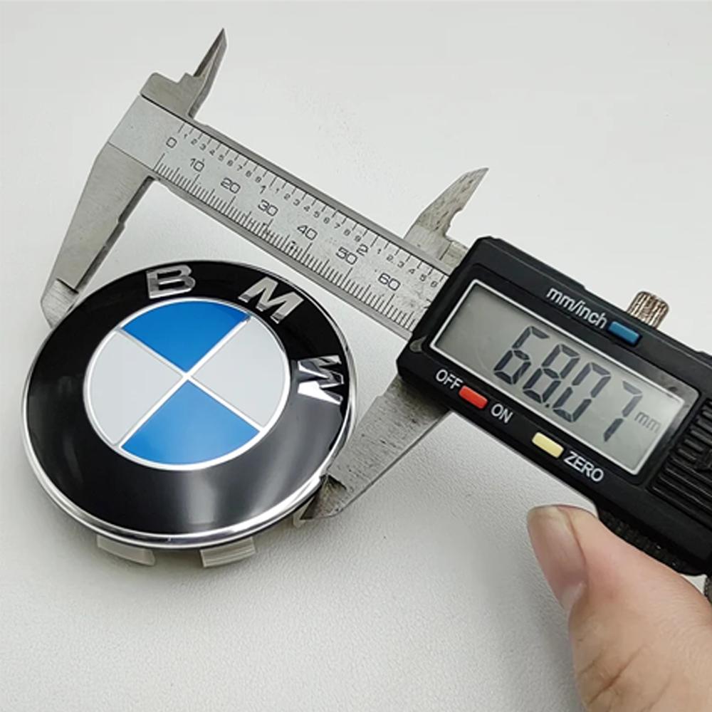 4PCS 68MM 56MM Car Wheel Center Hub Cap For BMW E87 M Performance E36 E46 E60 E90 E91 E92 E93 F30 F20 M3 Car Accessories GE5