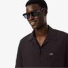 Lacoste Мужская льняная рубашка с коротким рукавом и гавайским воротником CH2339-56G3LA