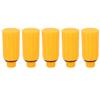 5pcs 9mm Orange Breathing Rod Vent Cap Air Compressor Pump Accessories
