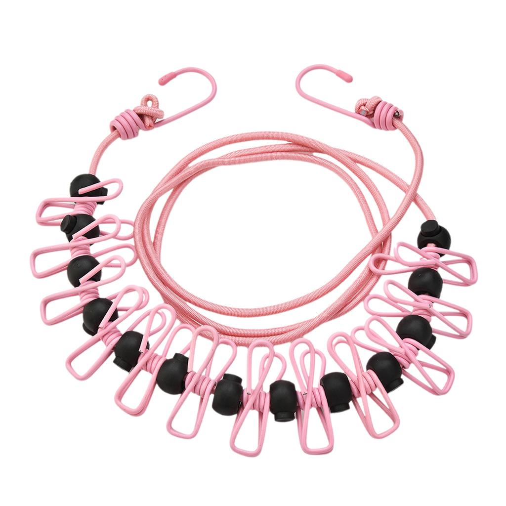 Выдвижные бельевые веревки Выдвижная бельевая веревка для путешествий Бельевая веревка с 12 прищепками Веревка для сушки белья