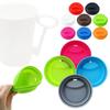 for Tea/Coffee/Milk Cup Heat Temperature Preserve Sealing Lid Cup Caps Mug Cover Cup Accessories