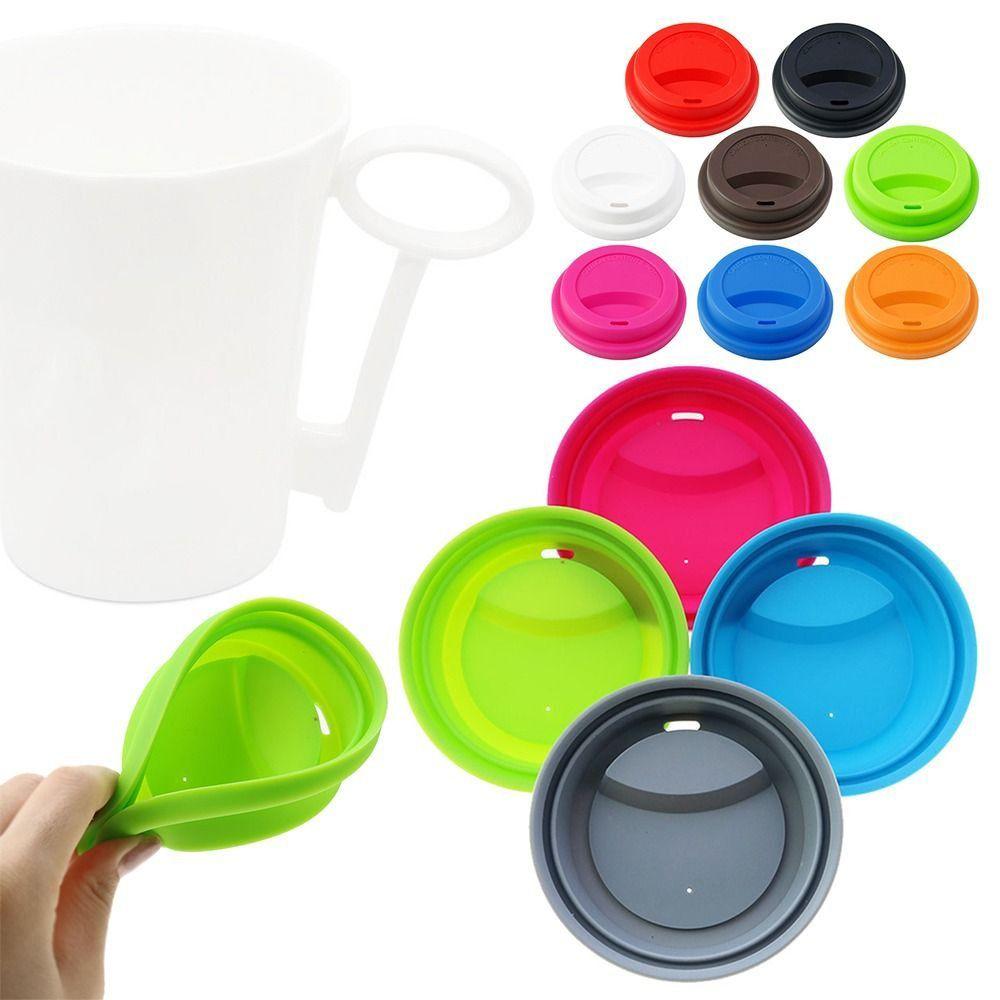 for Tea/Coffee/Milk Cup Heat Temperature Preserve Sealing Lid Cup Caps Mug Cover Cup Accessories