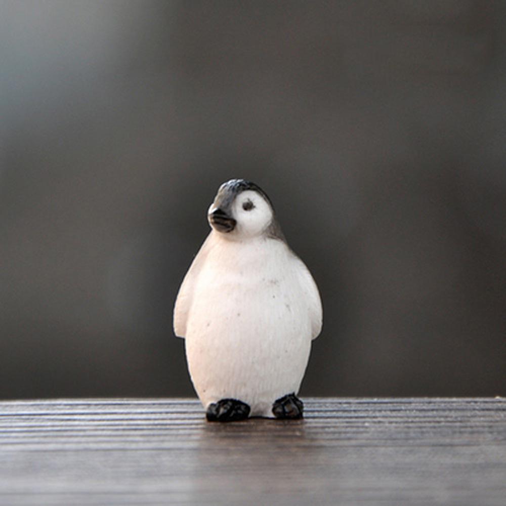 Смола маленькая модель пингвина айсберг тюлень зимняя фигурка миниатюрный микропейзаж украшение для сада фей