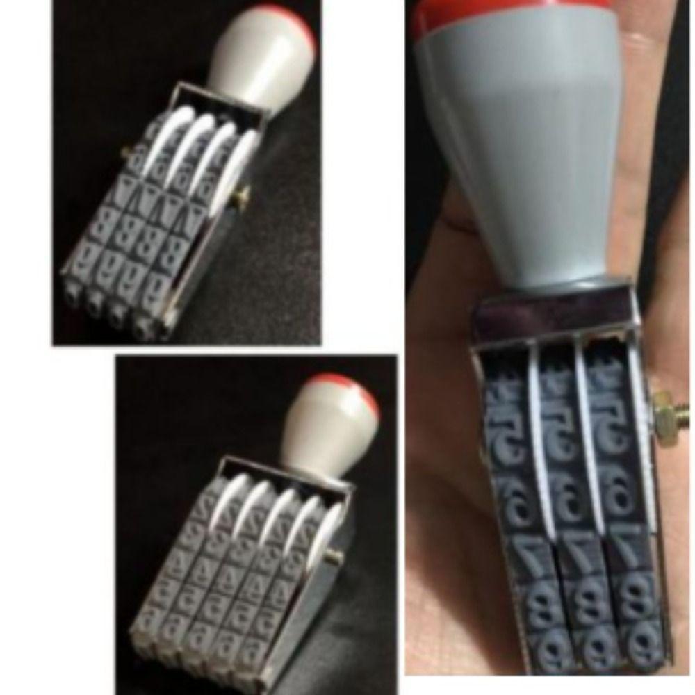 Changeable Roller Stamps 3 ,4 or 5 Digit Number Business Stamps Number Stamp Office