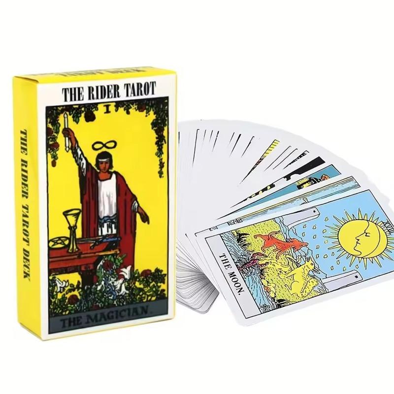 Колода Таро Райдера, 78 карт, Оракул для начинающих, Классические Таро с PDF-руководством