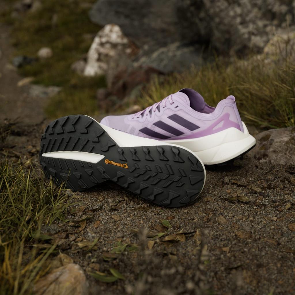 adidas Terre Agravic Speed Ultra Trail Running JQ1616 Women's Terrex Sports Shoes Powder Plum / Aurora Plum / Lucid Red