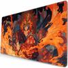 Anime Grils MouseMat Overwatch Gamer Cool Mouse Pad D_Demon Slayer Gamer Cabinet Large Non-Slip Mousepad XXL Keyboard Mat