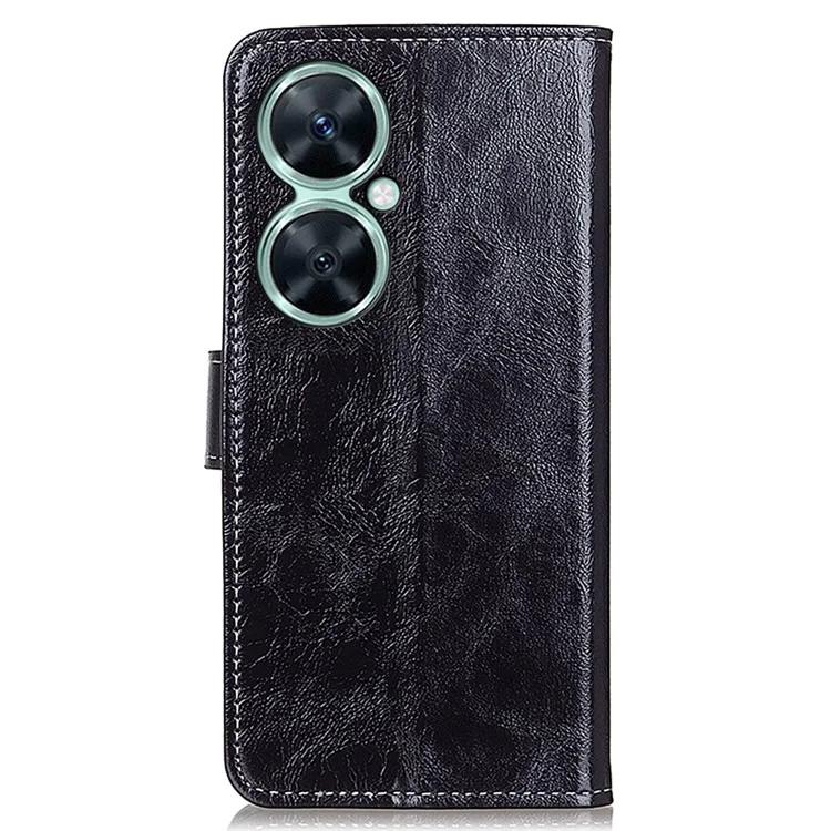 For Huawei Enjoy 60 Pro / nova 11i Wallet Stand Anti-Scratch Phone Case Retro Crazy Horse Texture PU Leather Phone Cover