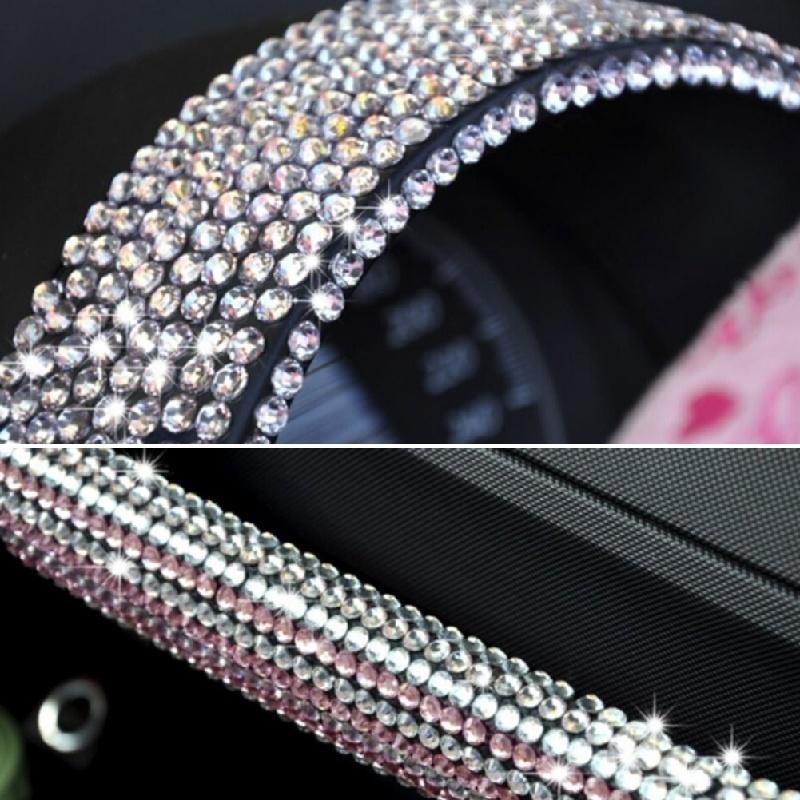 Art Diamond Self Adhesive Stickers Beauty S Rhinestones Car Decor Decal Styling Accessories