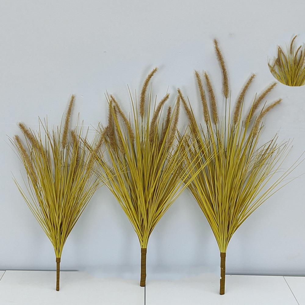 Пластиковый Искусственный Букет Пампасной Травы Большие Искусственные Растения Креативная Шелковая Луговая Трава Осенние Растения