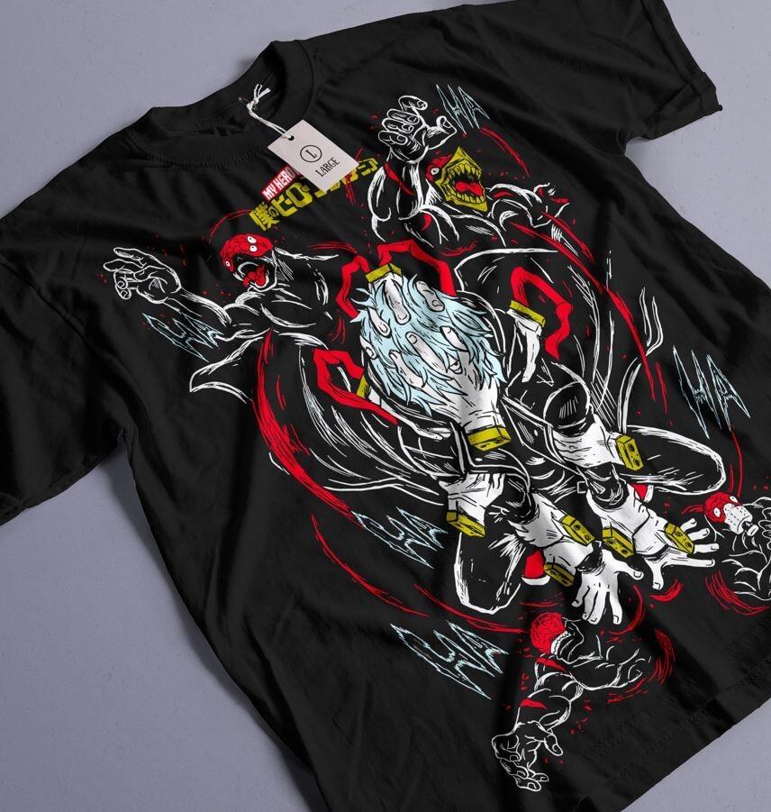 Футболка ТОМУРА ШИГАРАКИ, АНИМЕ Моя геройская академия, МГА, БНГА, НОВИНКА, ФУТБОЛКА