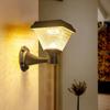 LED Lighting Outdoor Wall Light Solar Powered Staircase Light Simple Corridor Lamp  Yard Lighting