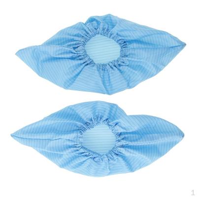 Анти- многоразовый ботинок бахилы синий бахил для мастерской