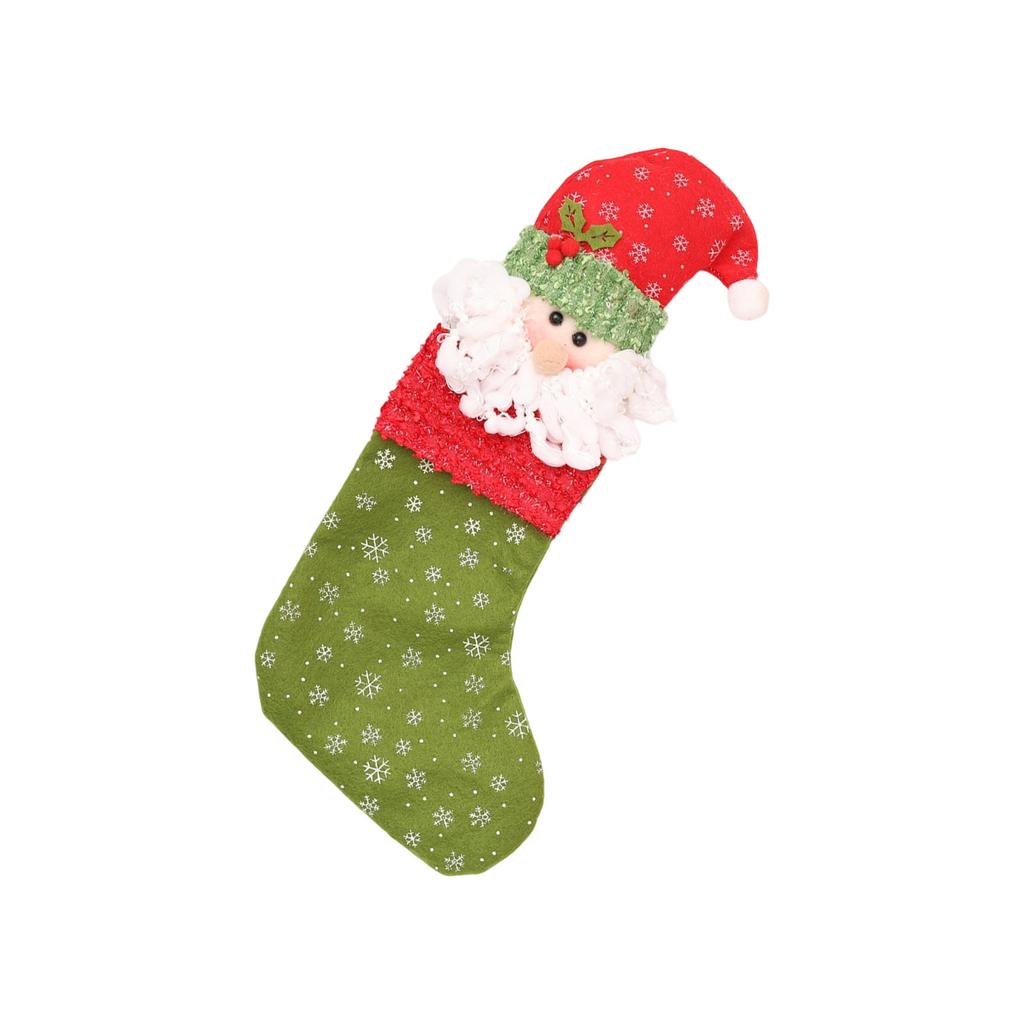 Holiday Hanging Sock Large Christmas Stocking for Christmas Tree Decoration Mantel Display Holiday Party Gifts Bag
