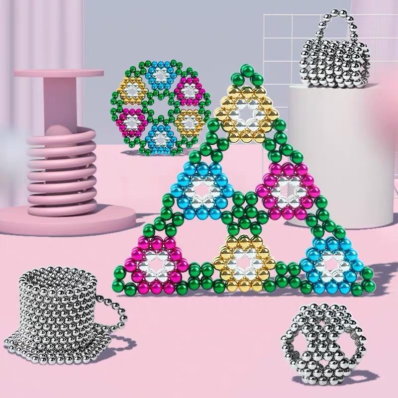 3 мм 1000 шт. магнитные шарики Buckyballs в наличии волшебный магнит Neocube головоломки строительные игрушки Release Presure дети играют в игрушки мозговой штурм игры