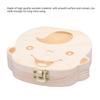 1pc-Baby Tooth Box Spanish Wooden Kids Milk Teeth Organizer Storage Boys Girls Baby Souvenirs Gifts Keepsakes