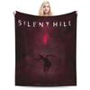 Плед Флис Silent Hill Расслабляющий Легкий Тонкий Плед Для Дома Покрывало