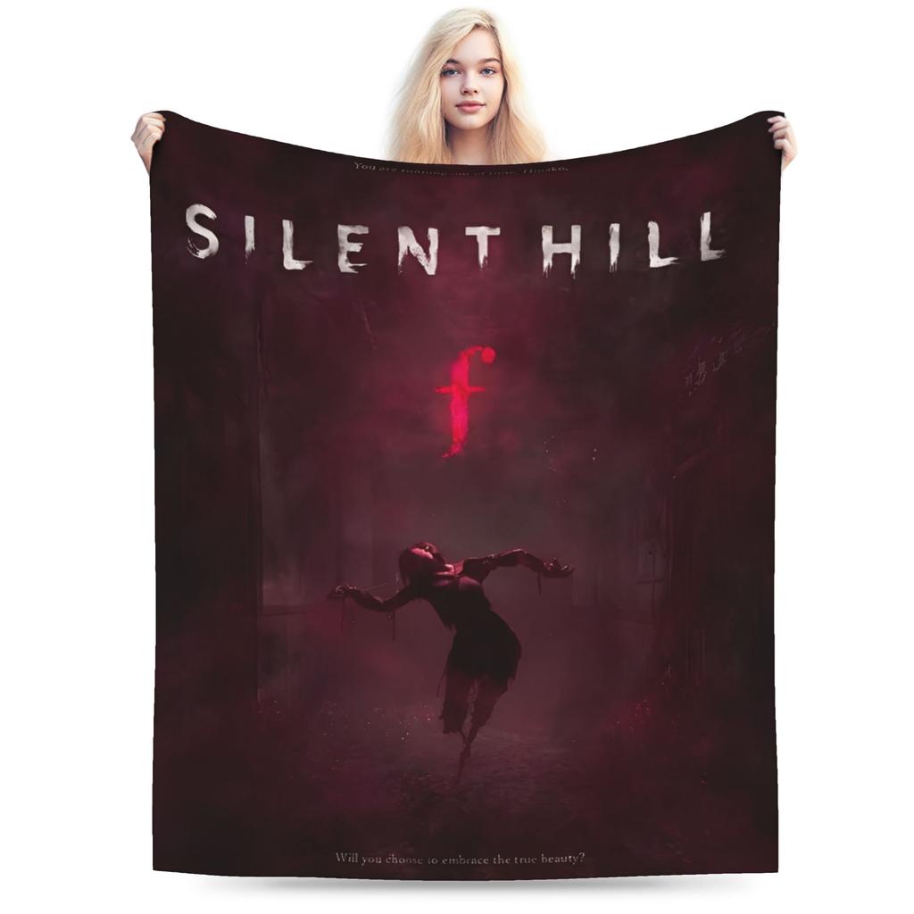 Плед Флис Silent Hill Расслабляющий Легкий Тонкий Плед Для Дома Покрывало