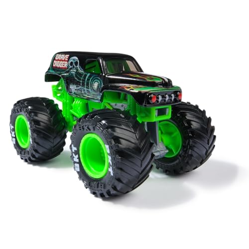 Monster Jam 2024 Серия 37 Литье под давлением 1:Масштабная модель Монстр-трака 64-го масштаба Grave Digger Legacy Truck