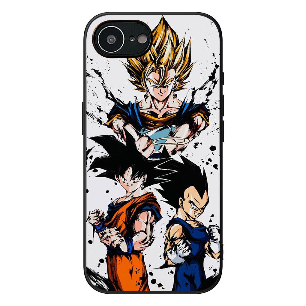 Cover for Samsung Galaxy S25 S24 S23 FE Plus Ultra S7 Edge A16 A15 5G s25+ Phone Case Vegeta DragonBalls Z Dragon Gokus Ball