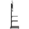 3-Tier Corner TV Stand for 32 65 Inch Black