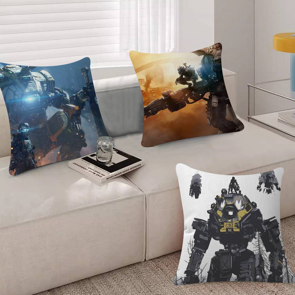 Game TTitanfall 2 Pillow Gift Home Office Decoration Pillow Bedroom Sofa Car Cushion CoverPillow Case