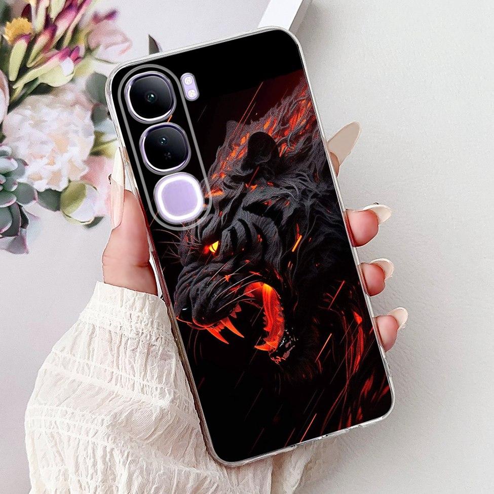 Clear For Vivo V40 Lite IDN Case 4G 5G Cute Cartoon Cool Luxury Funny Boys Girls Phone Case For vivo V40 Lite 5G IDN Back Cover