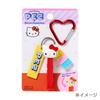 Sanrio PEZ Hello Kitty Keychain with 364223 Carabiner, Red,