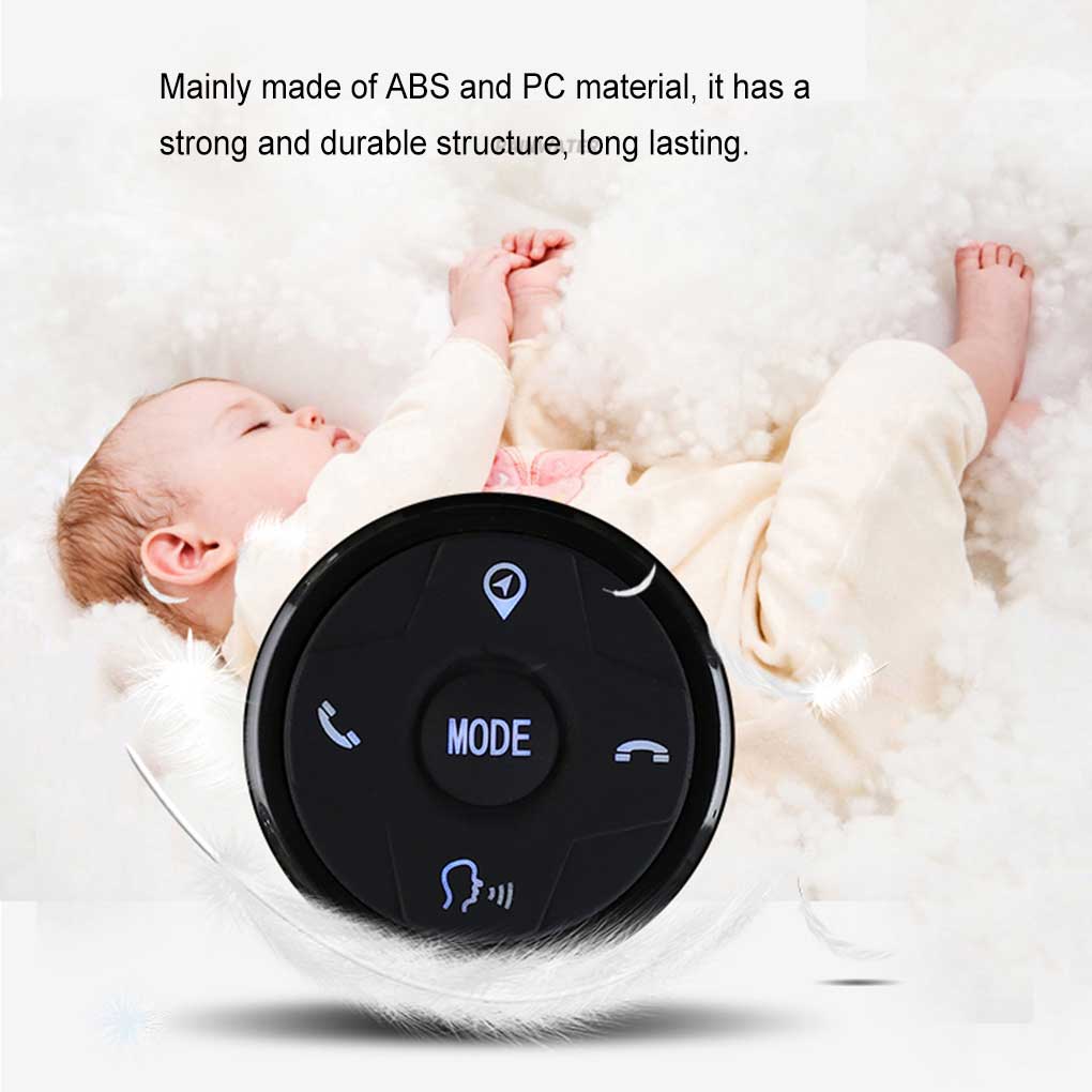 Steering Wheel Multifunctional Remote Control Controls Button Radio Buttons Car Panel DVD Volume Increase Control