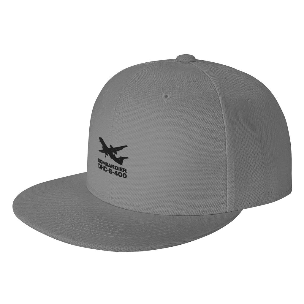 Fashion Bombardier Dash Silhouette Print (Black) Flat Brim Sun Hat Girlish Style Womens Visors