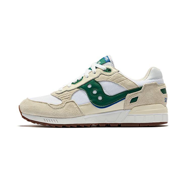 SAUCONY Shadow 5000 Унисекс Зеленый Бежевый Низкие Ретро Повседневные Кроссовки S70637-7