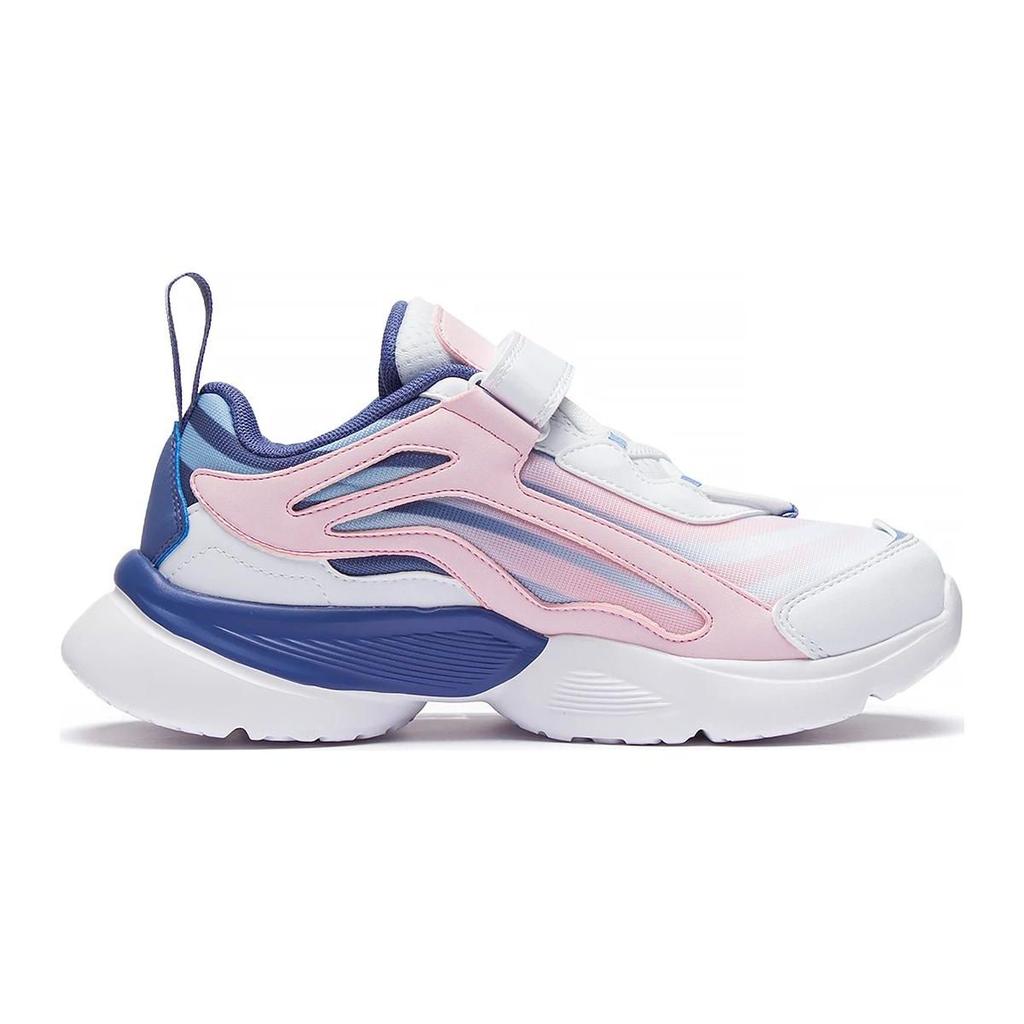 Li Ning Kids Big Aurora Sports Trend повседневная обувь с низким верхом Детская повседневная обувь белого цвета YKCQ274-74