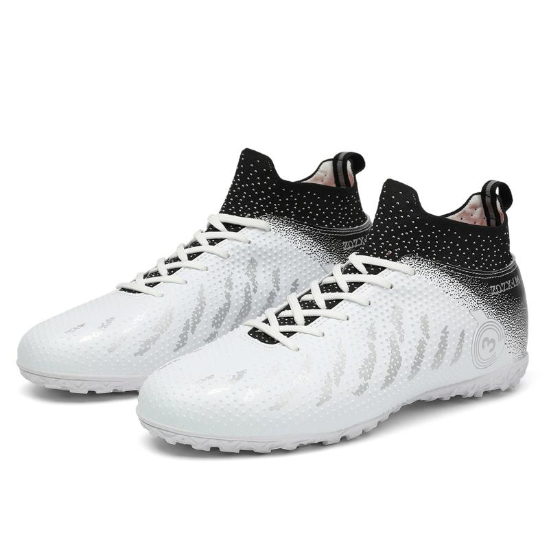 31-48 футбольные бутсы мужские с короткими ногтями TF искусственный газон профессиональные молодежные футбольные бутсы большого размера детские футбольные бутсы