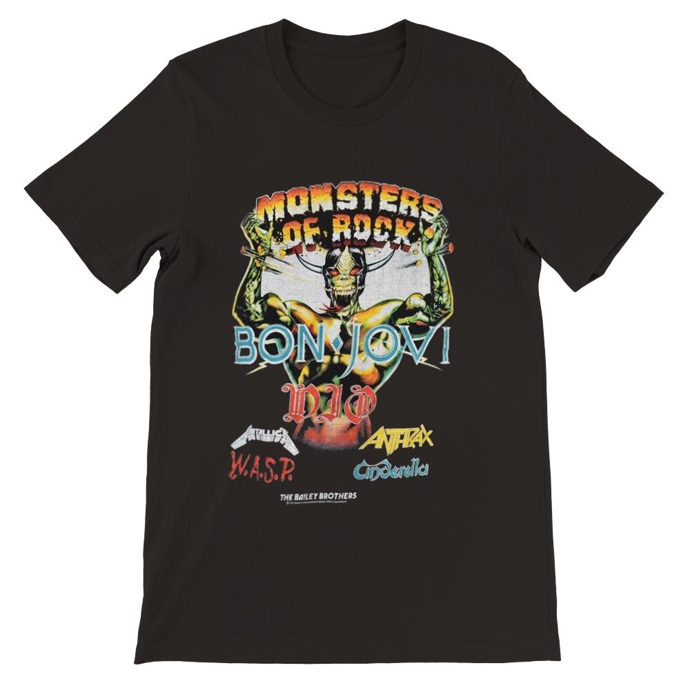 Monsters Of Rock Donington Park Uk 1987 Unisex T-Shirt