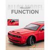 1/24 Dodge Challenger Hellcat игрушечная машинка литая Metel Cars игрушечные машинки с откидным механизмом Hellcat со звуком и светом Hellc для детей