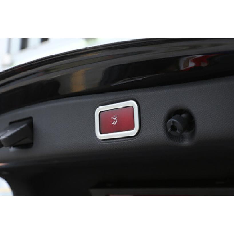 Cover Trim 1PCS ABS Silver For Benz GLC X253 Back Door Tailgate Handle 2016-