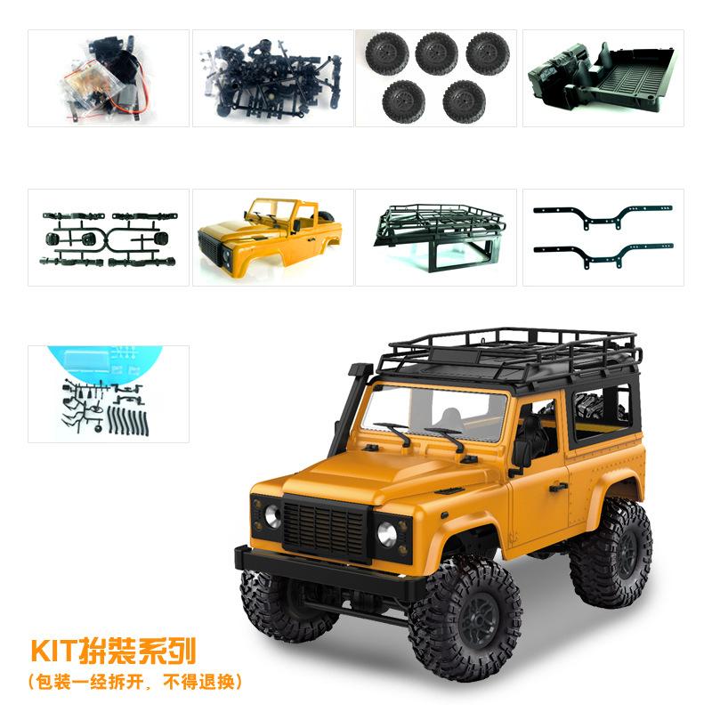 1/12 MN D90 RC Car Remote Control Racing Cars 4WD Vehicle LED Lights RTR Crawlers Electric Off-Road Adults RC Car