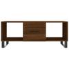  Журнальный столик, коричневый дуб, 102x50x40 см