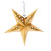 18 Inch Christmas Decoration Xmas Paper Star Holiday Star Hanging Ceiling Stars Pendant 3D Christmas Tree Lampshade 3D Paper Star Hanging Decoration