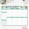 Daily Planner Coil Design Weekly Planner Notepad Appointments Reminders Notebook for Home School Office