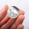 Metal 2022  Year  Zodiac Animal Commemorative  Coin Fine Carvings Clear Texture Portable Multi-purpose Commemorative Craft Home Decor