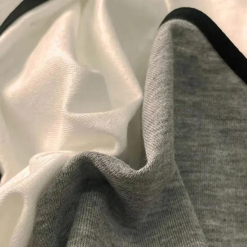 3 шт. Хлопковые женские трусики-треугольники Спортивный стиль Минималистичное нижнее белье для девочек Средняя посадка Японское белое черное Женское нижнее белье