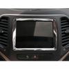 Navigation GPS Screen Frame Trim Cover for Jeep Grand Cherokee 2014-2018 Chrome