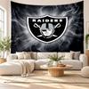 Las Vegas Raiders Wall Tapestry, Soft Fabric Wall Hanging, Decorative Backdrop For Bedroom Home Wall Art