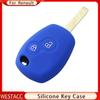 Силиконовый чехол для ключей автомобиля, брелок для Renault DACIA Scenic Megane Kangoo Sandero Captur Twingo Modus Protector