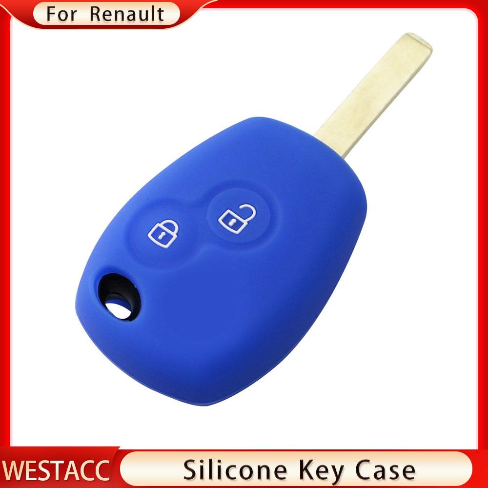 Силиконовый чехол для ключей автомобиля, брелок для Renault DACIA Scenic Megane Kangoo Sandero Captur Twingo Modus Protector