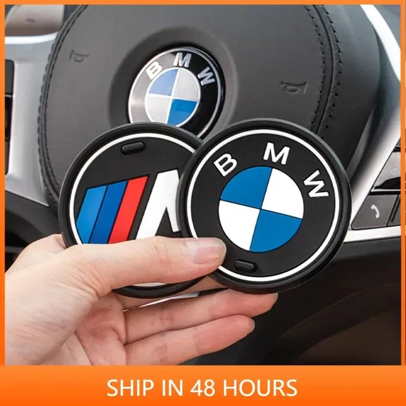 -Car Coaster Water Cup Bottle Holder Anti-slip Pad Mat for BMW E60 E70 E82 E88 E90 E92 F01 F10 F30 G01 G20 G21 G30 G11 F15 X5 X3